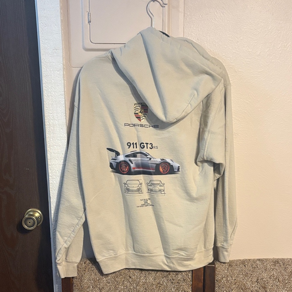 Cream Hoodie for Men